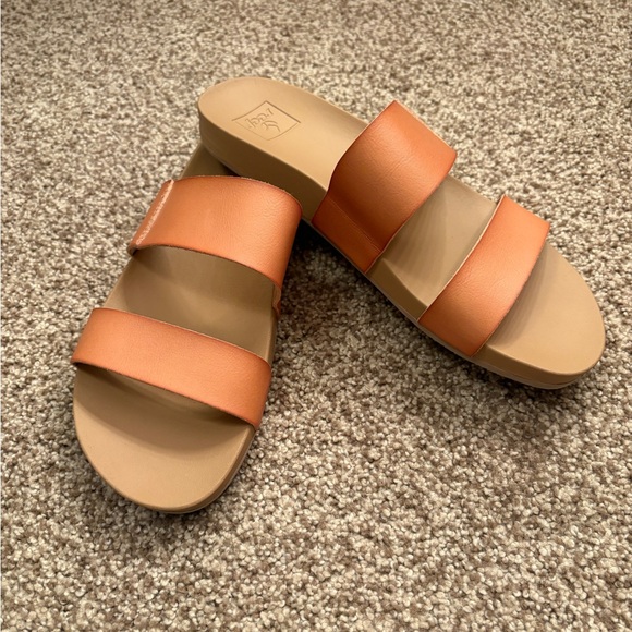 Reef Shoes - Reef Women's Orange Slide Sandals